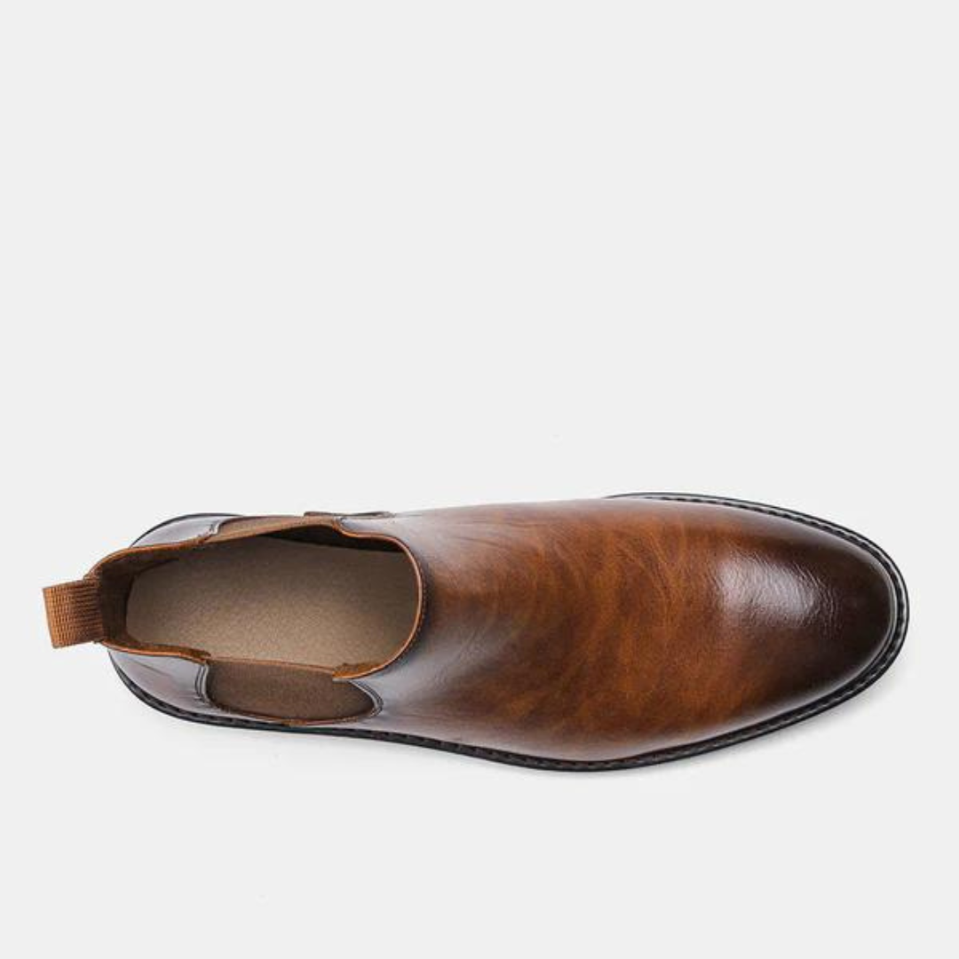 Ponadczasowe męskie buty Chelsea - David