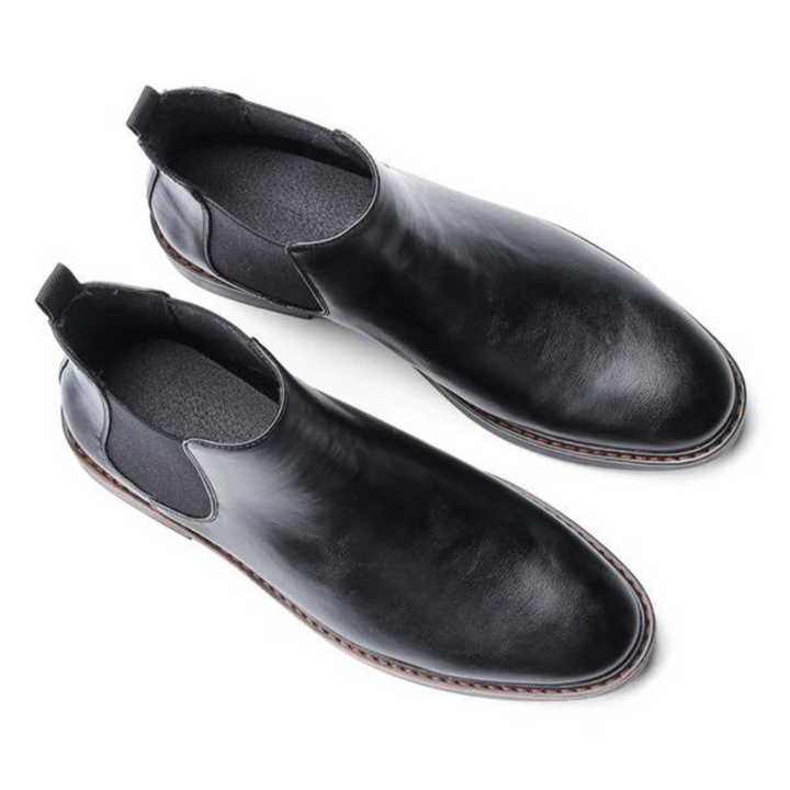 Ponadczasowe męskie buty Chelsea - David