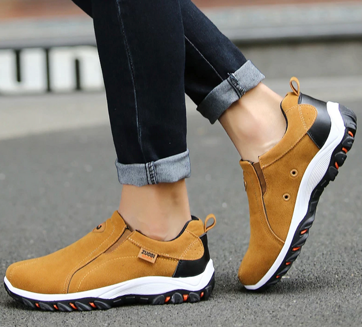 Premium ortopedyczne buty trekkingowe dla mężczyzn - PathMaster