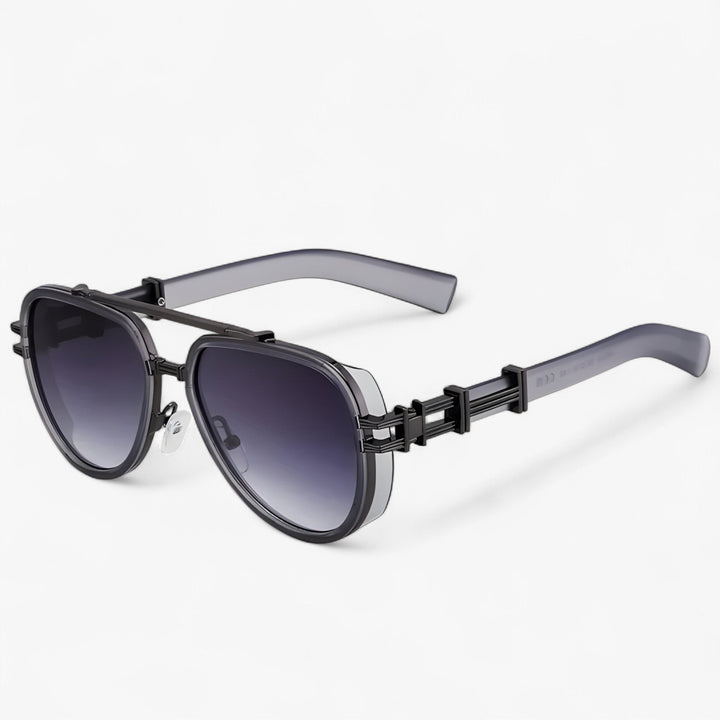 Przesadna okulary przeciwsłoneczne w stylu steampunk z polaryzowanymi soczewkami – Arclight