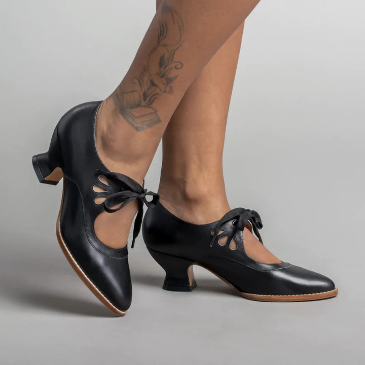 Pumps ortopedyczne ze skóry – Viviana
