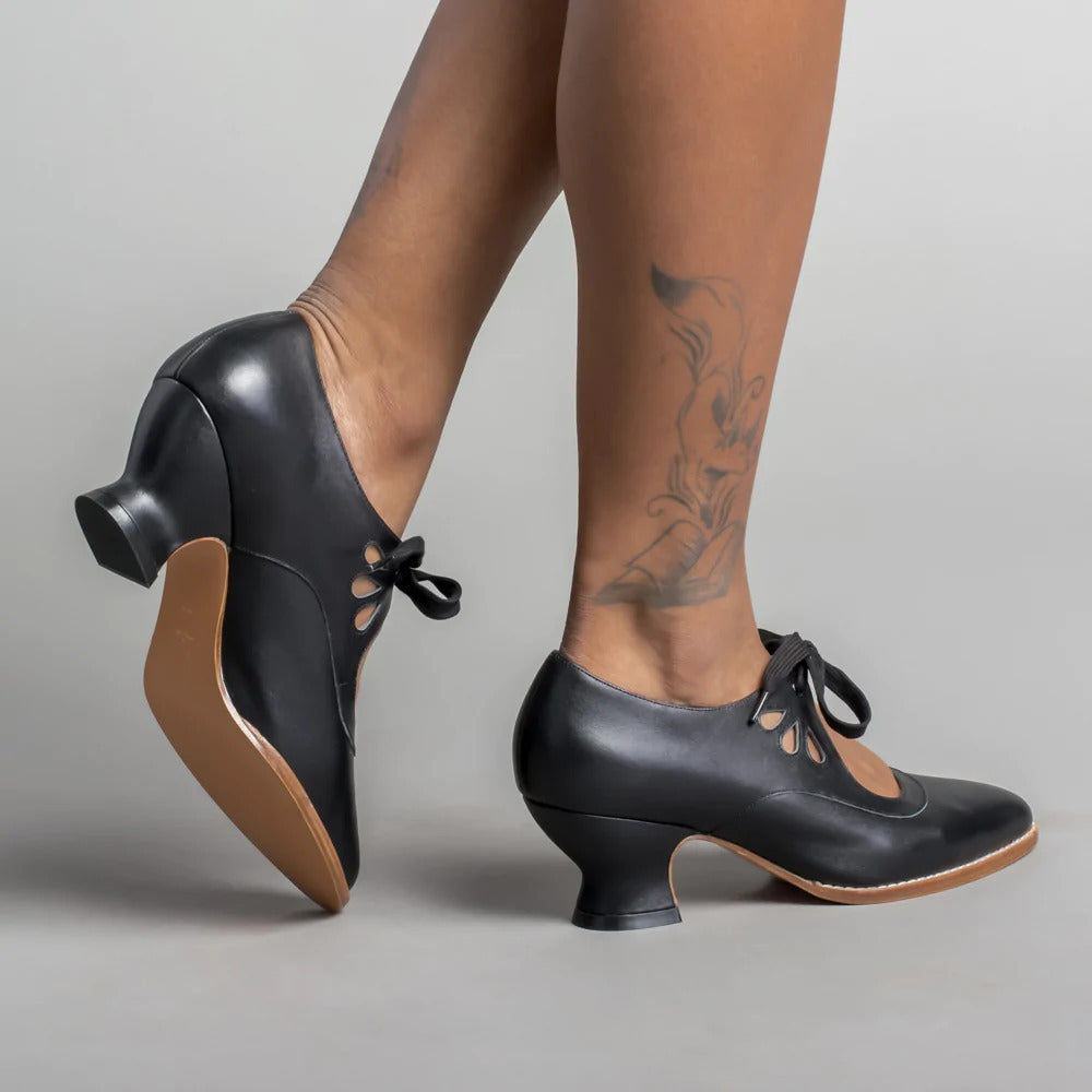 Pumps ortopedyczne ze skóry – Viviana