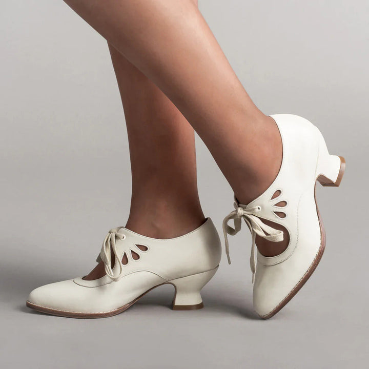 Pumps ortopedyczne ze skóry – Viviana