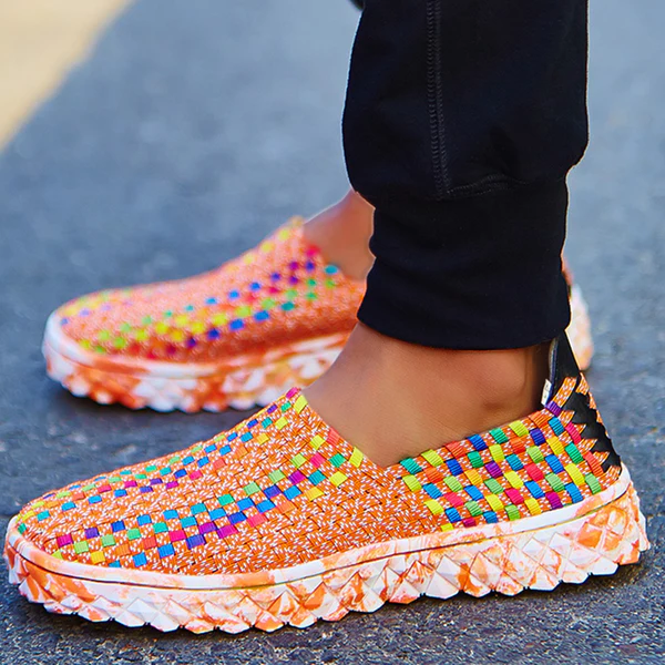 Recyklingowe damskie sneakersy komfortowe z pianką pamięciową – Eliana