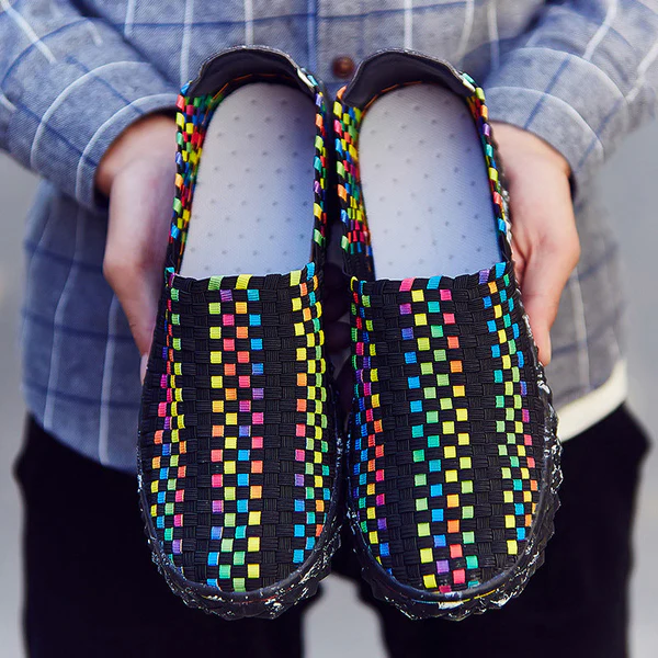 Recyklingowe damskie sneakersy komfortowe z pianką pamięciową – Eliana