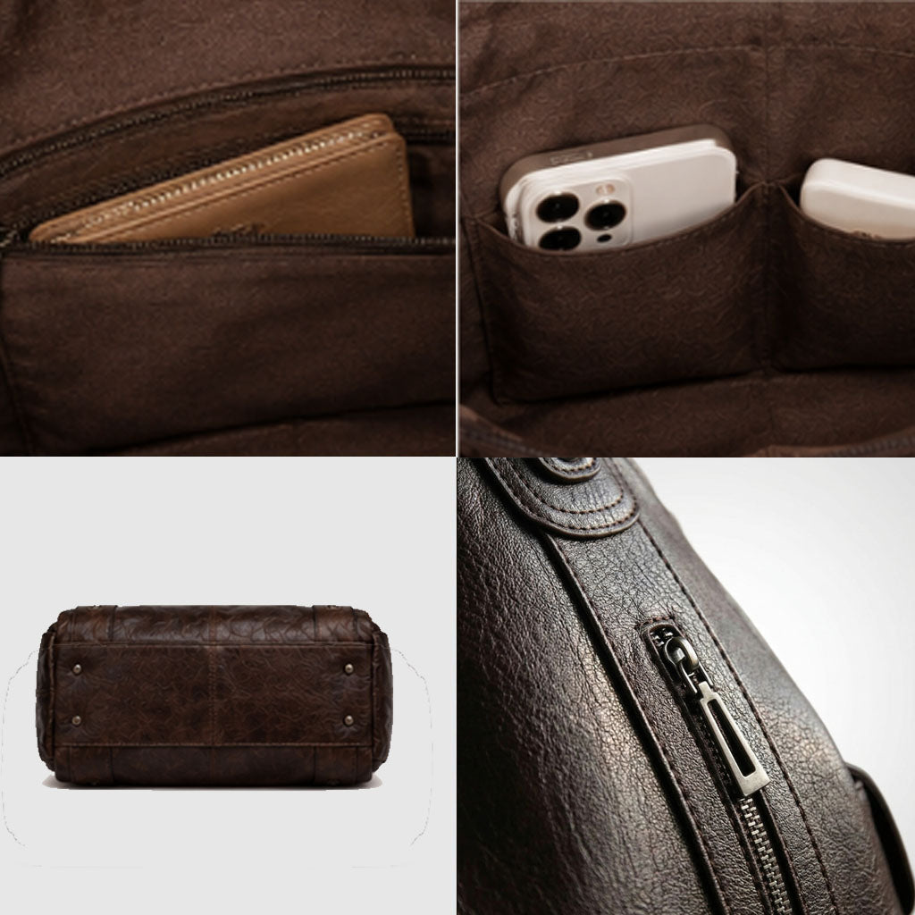 Kaminski | Pojemna Torba Damska na Ramię i Crossbody