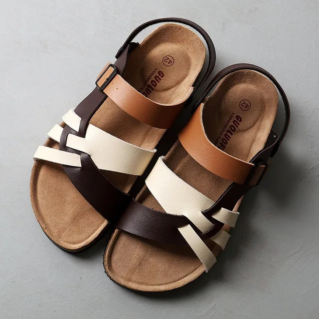 Sandały letnie męskie z ergonomiczną wkładką – Milton