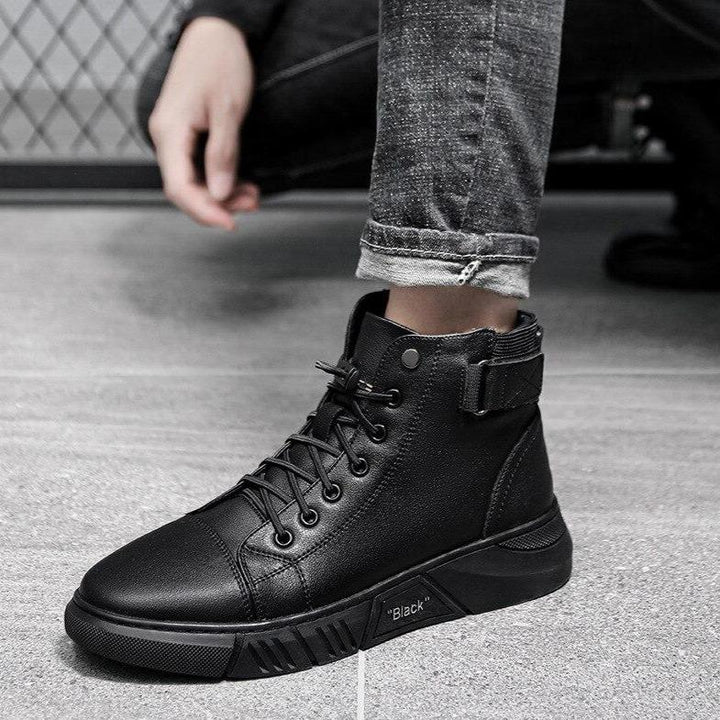 Skórzane buty męskie - PrimeWalk