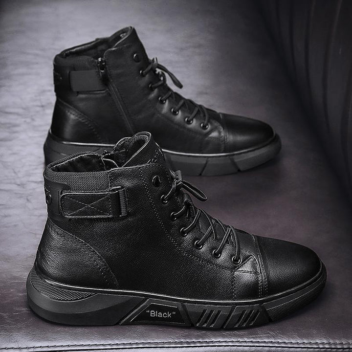 Skórzane buty męskie - PrimeWalk