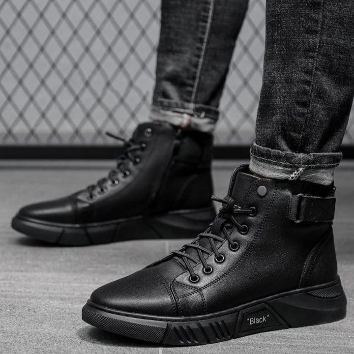 Skórzane buty męskie - PrimeWalk