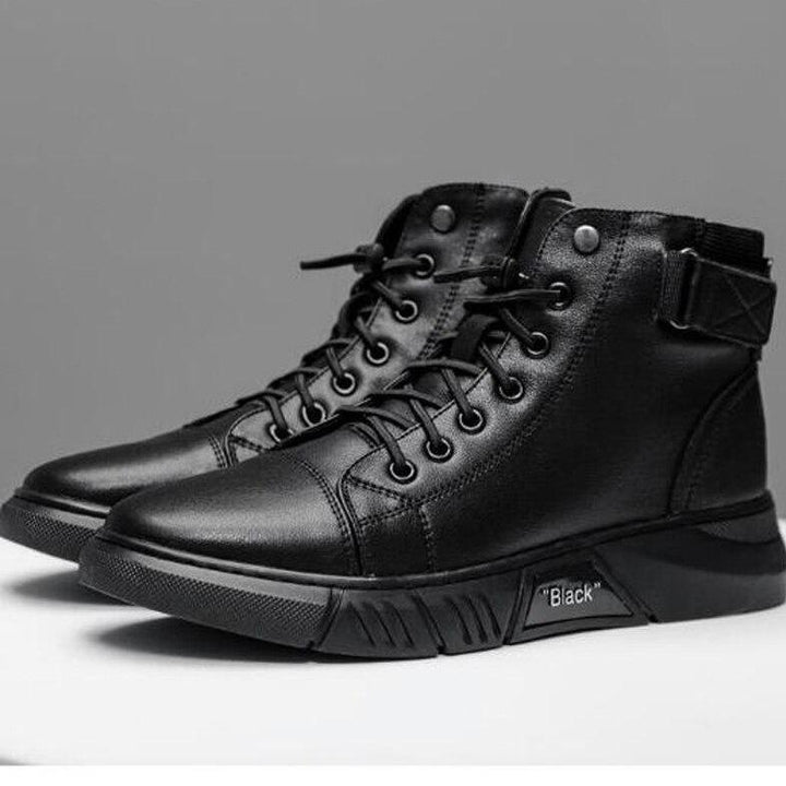 Skórzane buty męskie - PrimeWalk