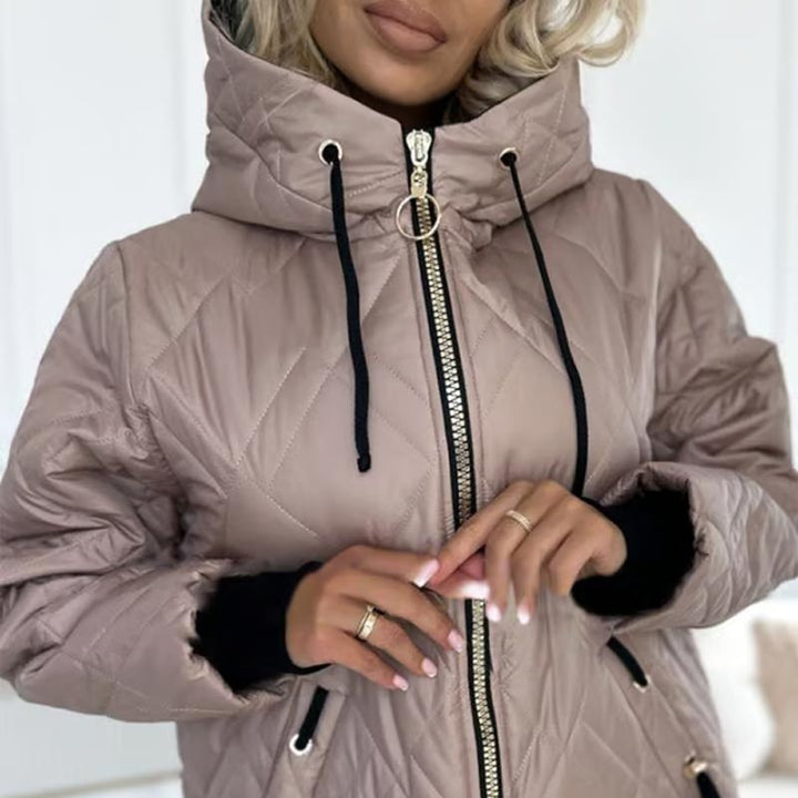 Alicja | Elegancka kurtka outdoorowa z kapturem