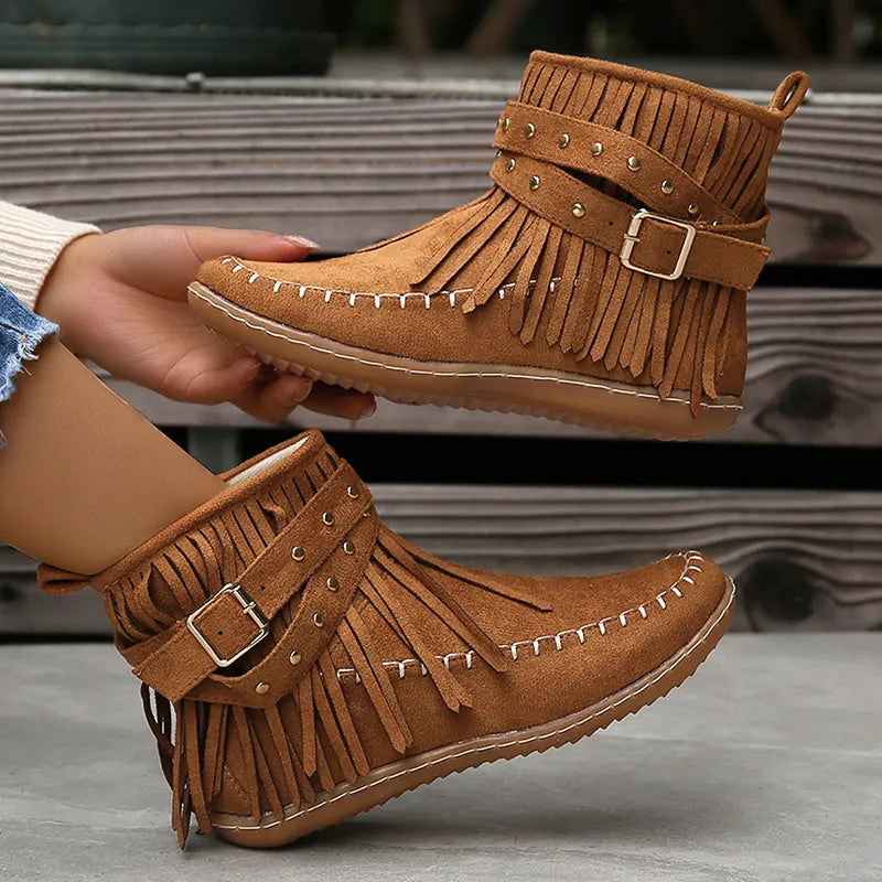 Stylowe damskie buty zimowe - Sienna
