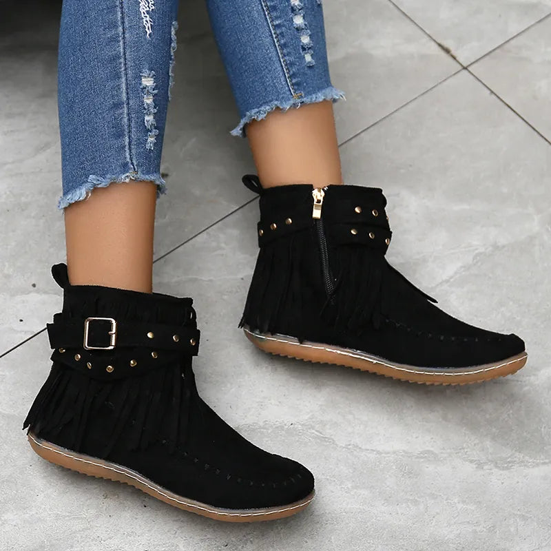 Stylowe damskie buty zimowe - Sienna