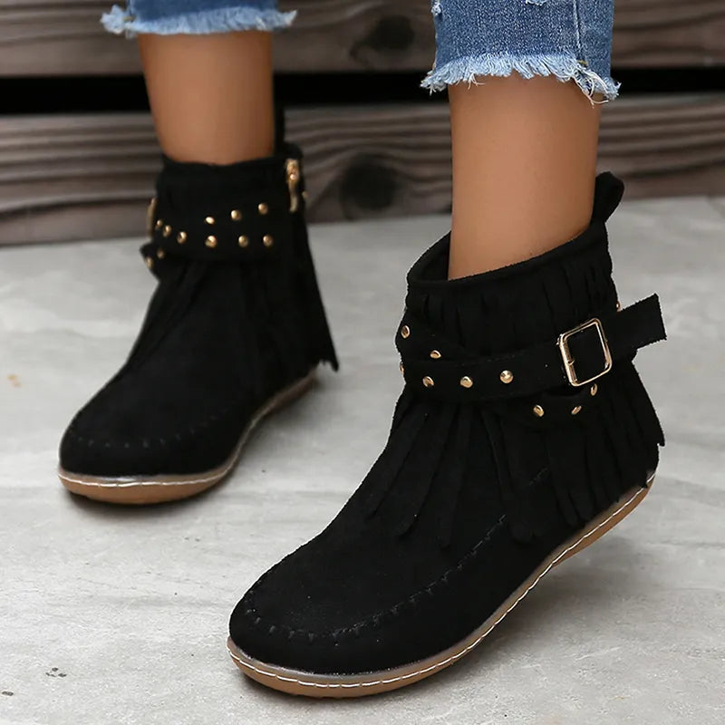Stylowe damskie buty zimowe - Sienna