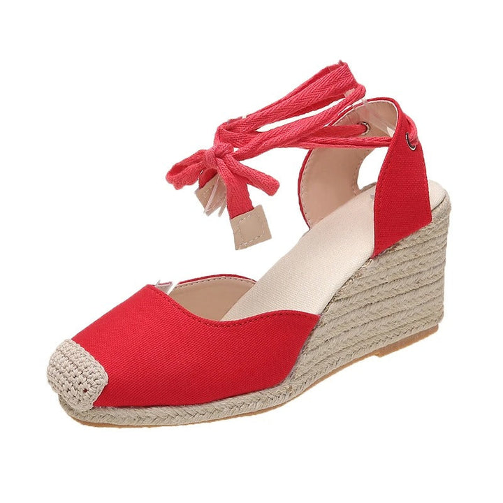 Stylowe espadryle sandały dla kobiet – Maribel