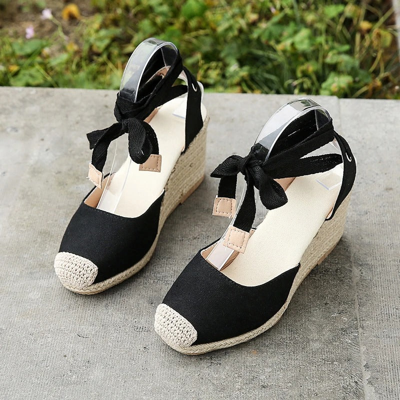 Stylowe espadryle sandały dla kobiet – Maribel