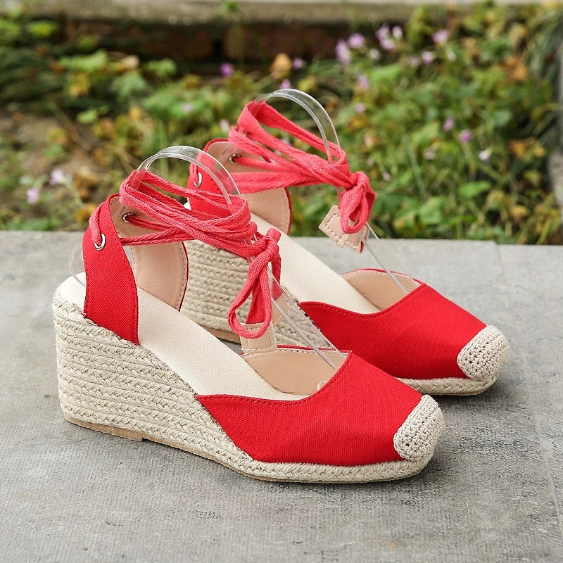 Stylowe espadryle sandały dla kobiet – Maribel
