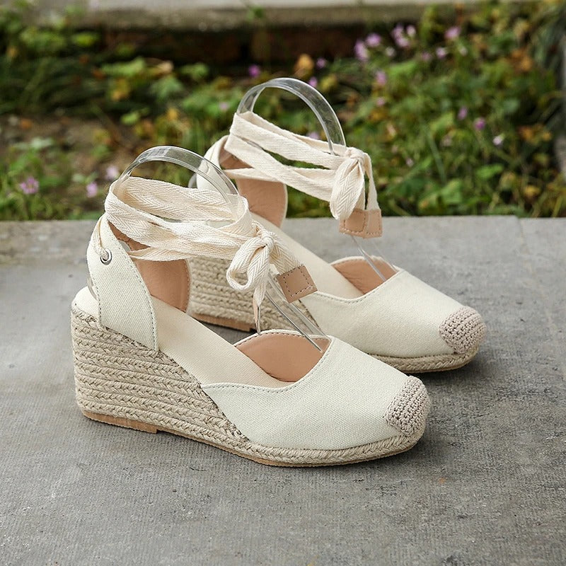 Stylowe espadryle sandały dla kobiet – Maribel