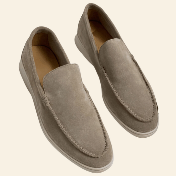 Stylowe i komfortowe zamszowe loafersy - Mason
