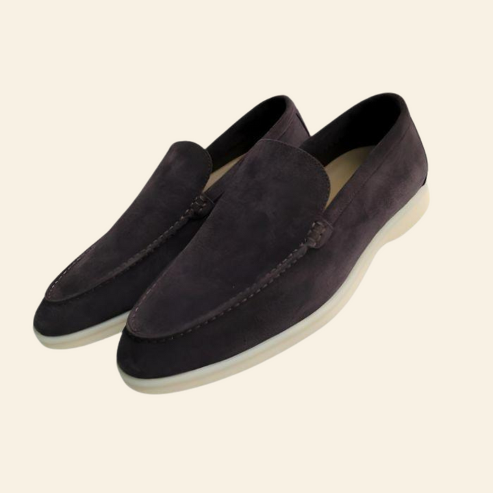 Stylowe i komfortowe zamszowe loafersy - Mason