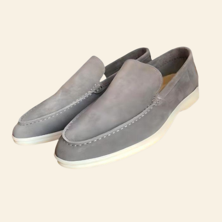 Stylowe i komfortowe zamszowe loafersy - Mason