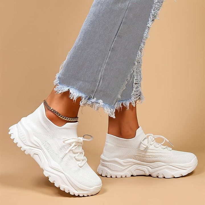 Stylowe ortopedyczne sneakersy damskie - Elena