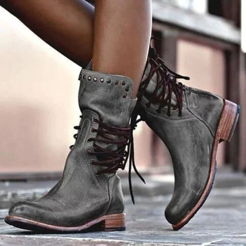 Stylowe Skórzane Buty Damskie - Sophie