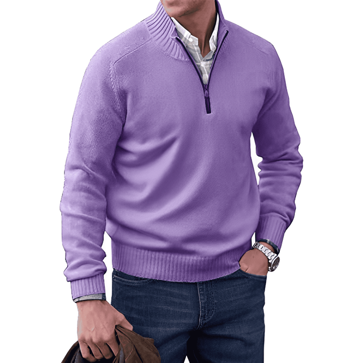 Sweter Kaszmirowy z Zamkiem - Mason