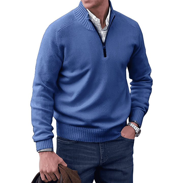 Sweter Kaszmirowy z Zamkiem - Mason