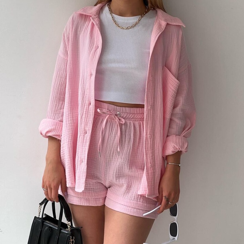 Trendy Bawełniane Spodnie Letnie Damskie – Faylin