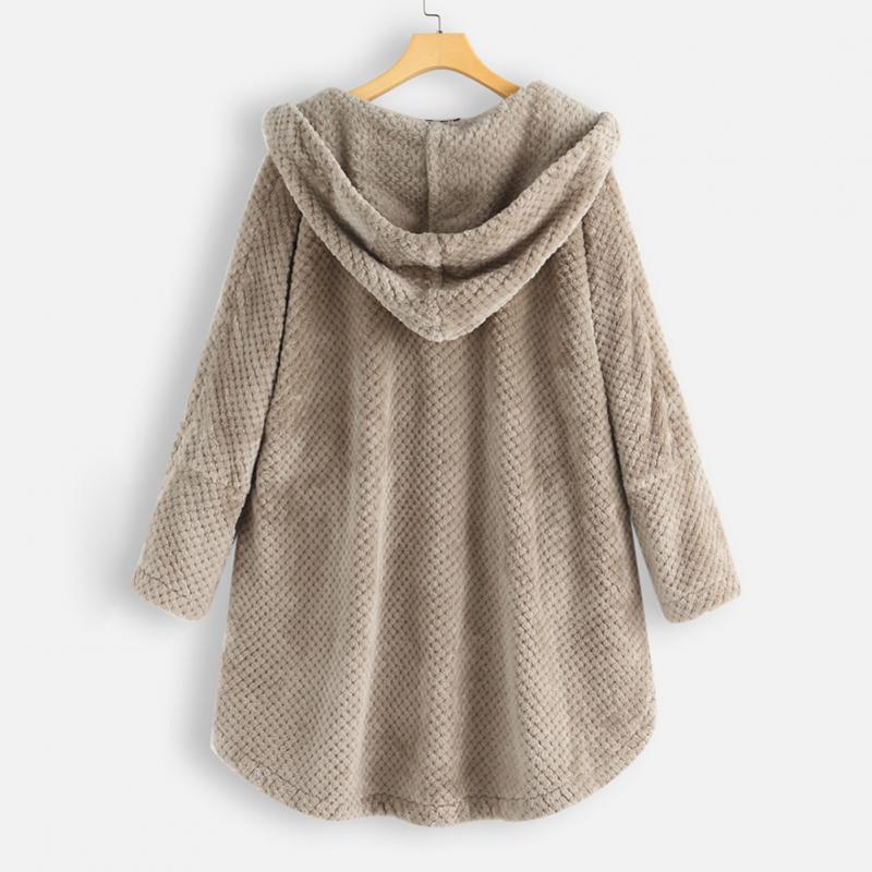 Trendy Fleece'owy Kurtka z Kapturem - FleeceLux