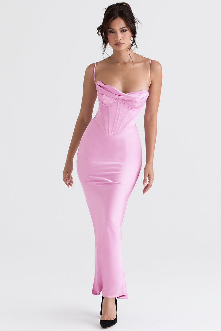 Trendy Korset Maxi Sukienka - Isabella