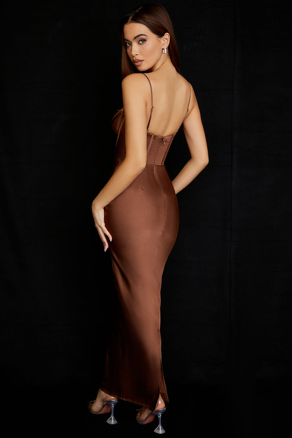 Trendy Korset Maxi Sukienka - Isabella