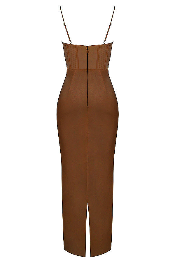 Trendy Korset Maxi Sukienka - Isabella