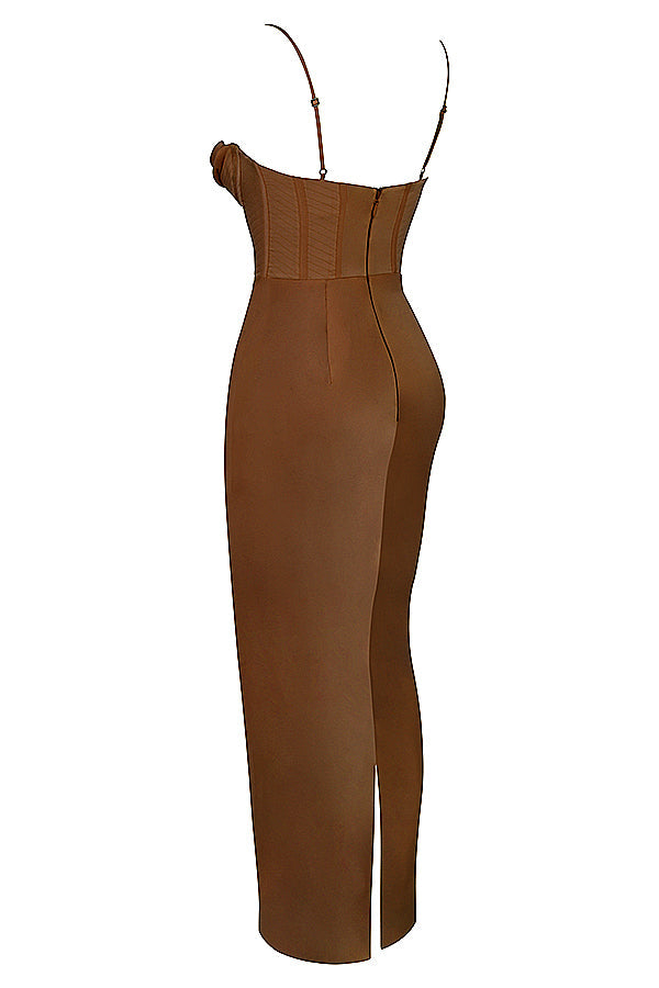 Trendy Korset Maxi Sukienka - Isabella