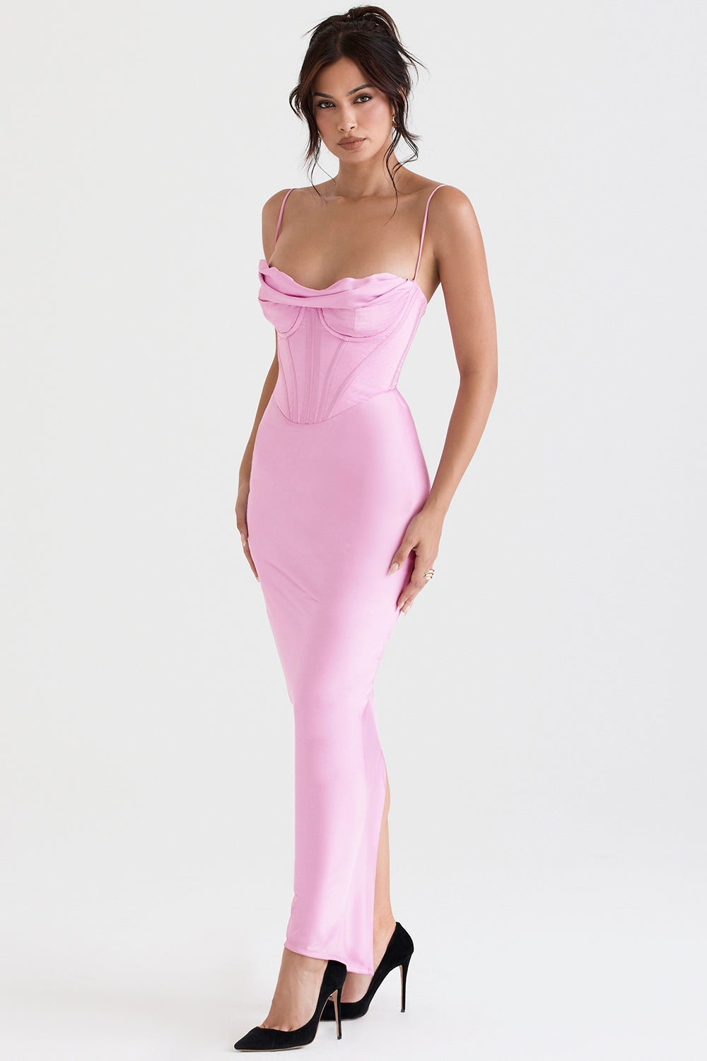 Trendy Korset Maxi Sukienka - Isabella