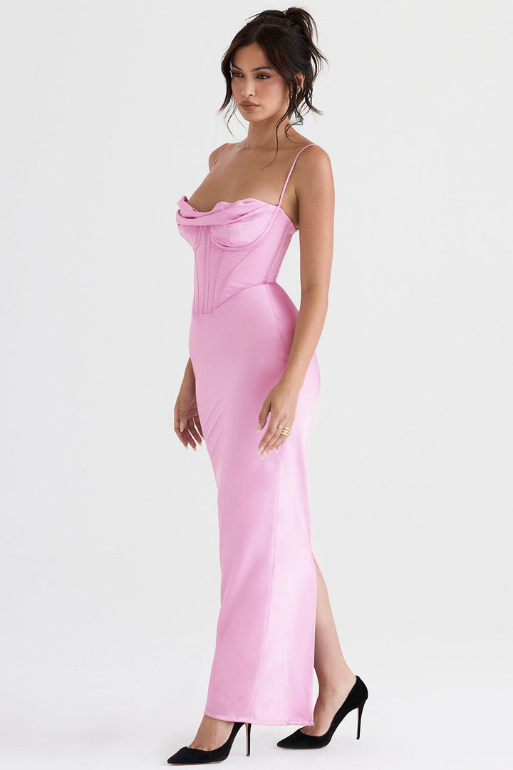 Trendy Korset Maxi Sukienka - Isabella