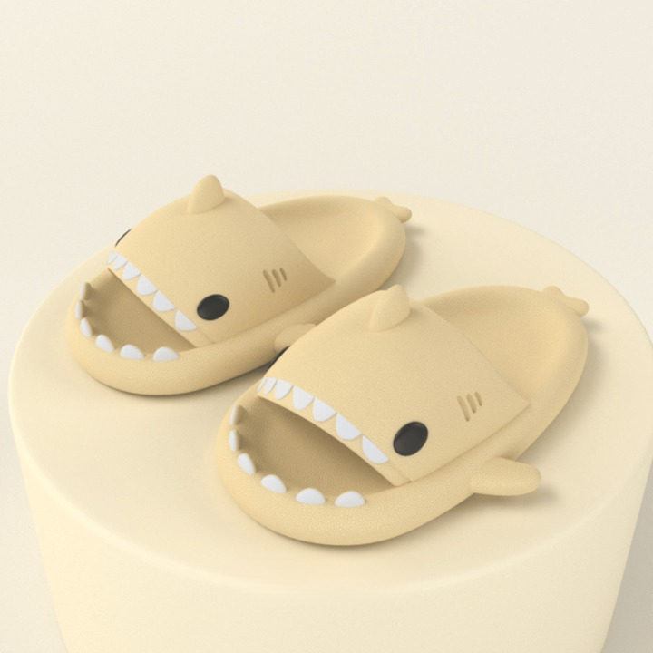 Trendy SoftSteps Sharkies Kapcie – Miękkie, Amortyzujące
