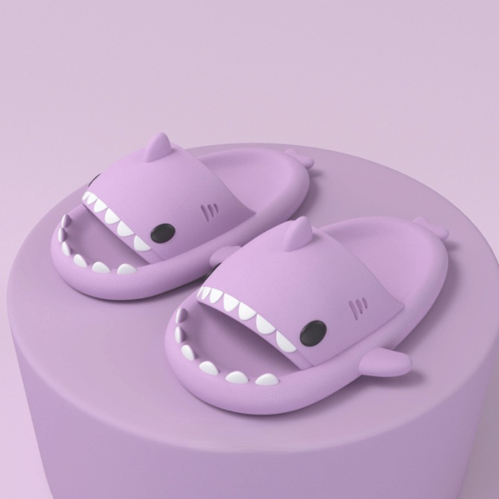 Trendy SoftSteps Sharkies Kapcie – Miękkie, Amortyzujące