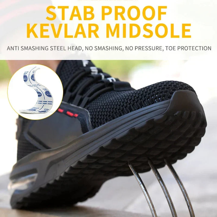 Ultralekkie buty ochronne z stalowym noskiem – SteelFlex One