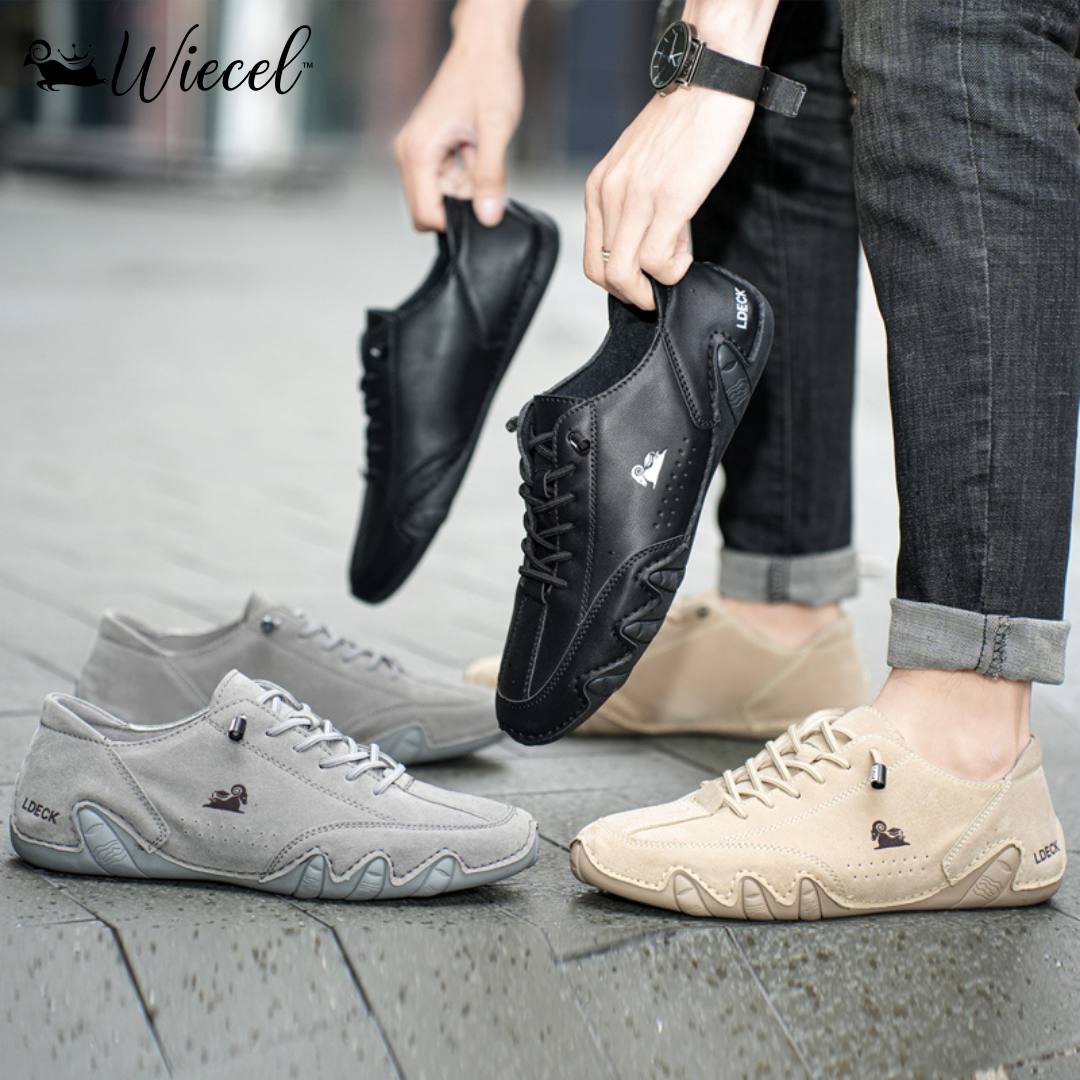 Uniseks Skórzane Buty Barefoot – BareMotion
