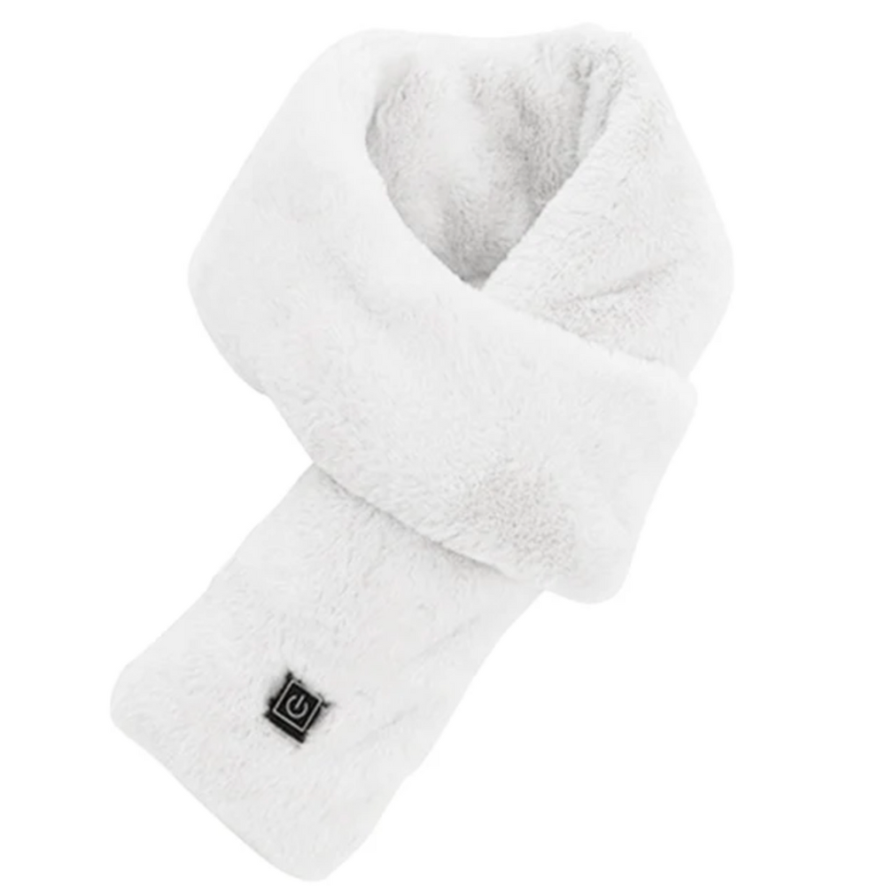 USB-Podgrzewany Szalik z Imitacji Futra - ThermaFur