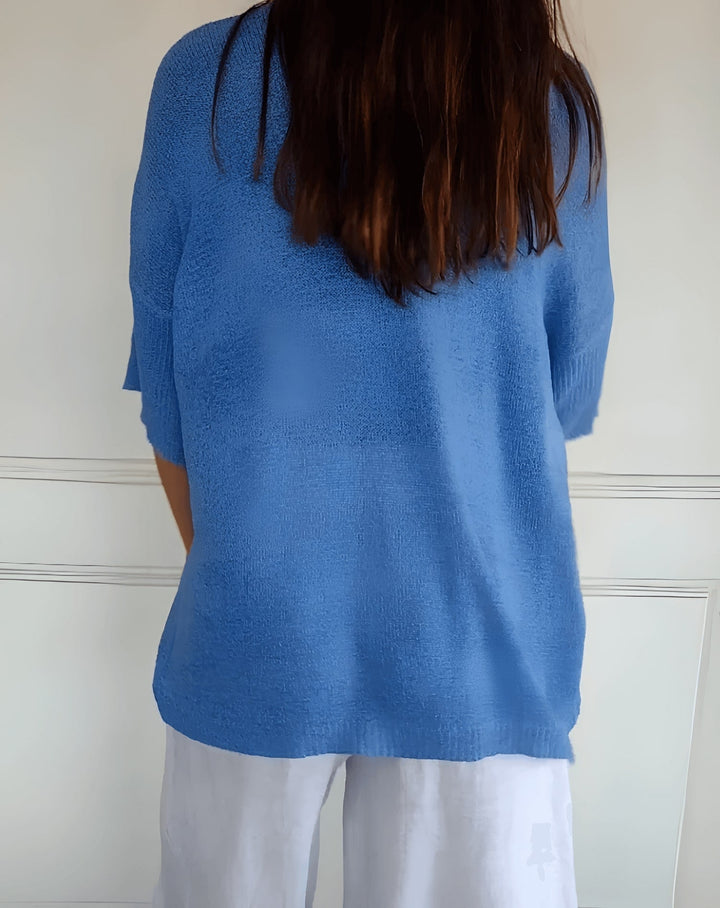 Josefin | Luźny i Stylowy Bawełniany Top