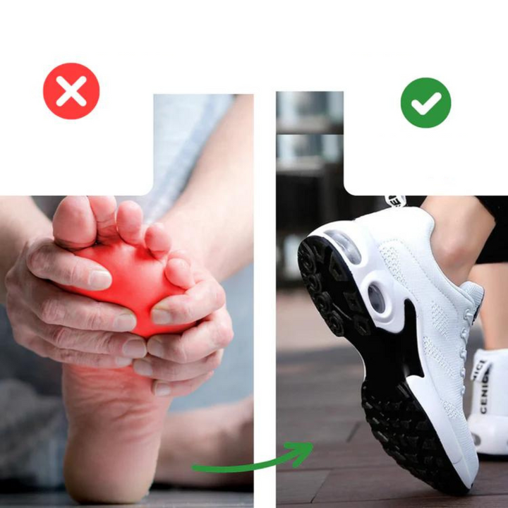 Wygodne i oddychające ortopedyczne sneakersy dla kobiet – Marlene