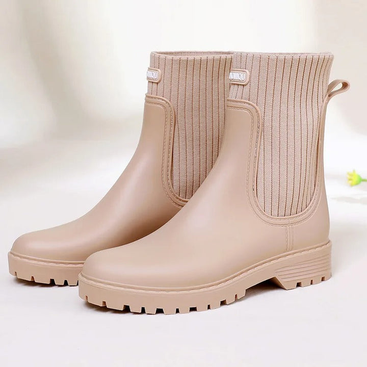 Wygodne Wodoodporne Damskie Kalosze - Livia Rain Luxe