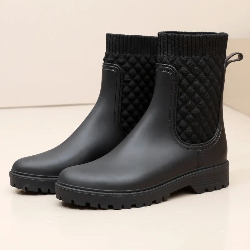 Wygodne Wodoodporne Damskie Kalosze - Livia Rain Luxe