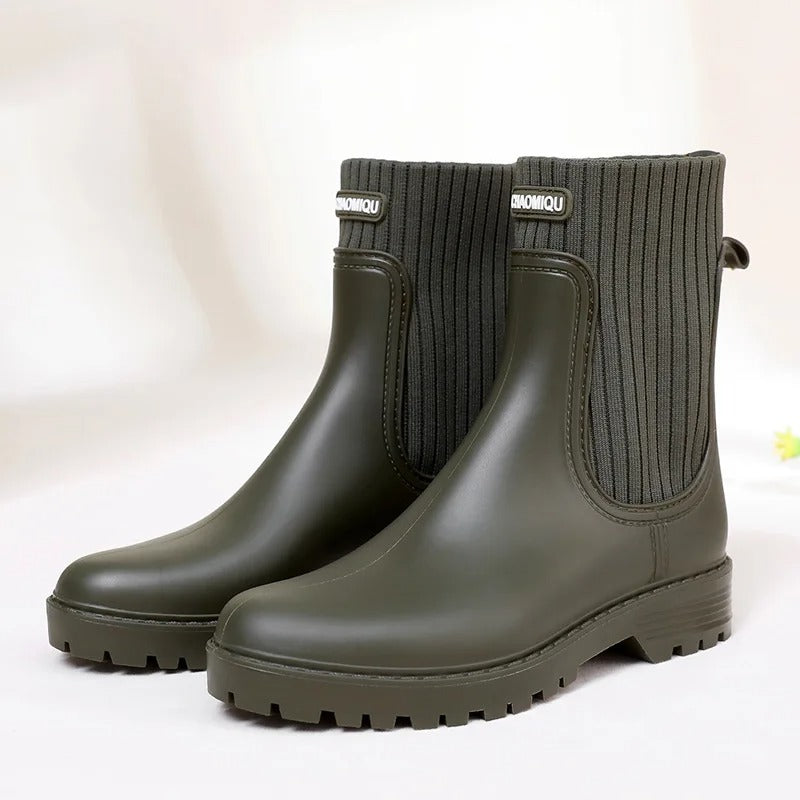 Wygodne Wodoodporne Damskie Kalosze - Livia Rain Luxe