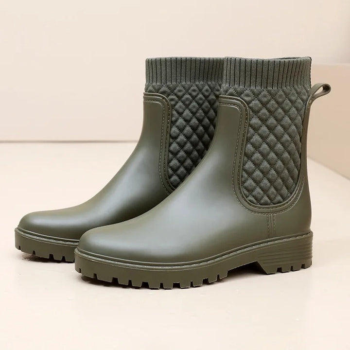 Wygodne Wodoodporne Damskie Kalosze - Livia Rain Luxe