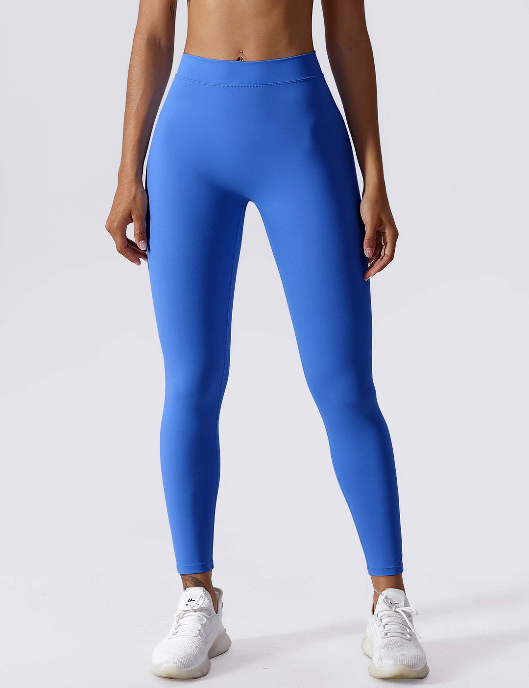 Elastyczne legginsy push up damskie wysoki stan fitness